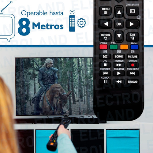 Control Remoto Universal Smart Tv Led Lcd Sony Panasonic LG
