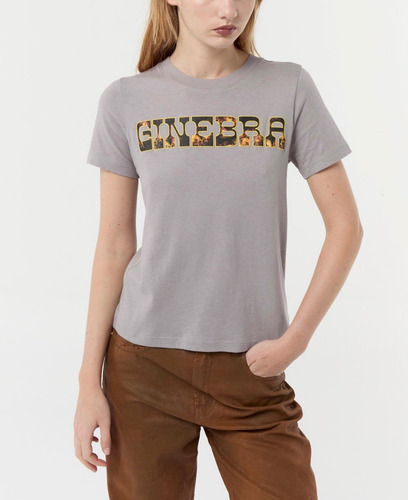 Remera Buck Gris Original De Ginebra Talle:3