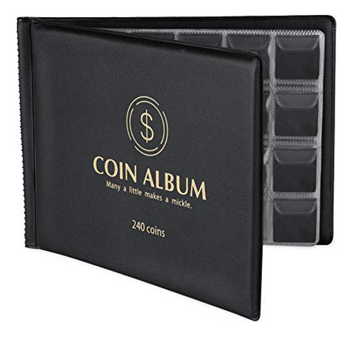 Estuche De Moneda Mudor Álbum De Soporte Para Colección De