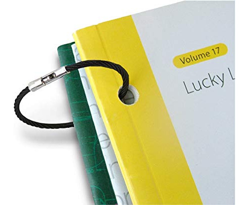 Lucky Line - Llavero Con Cable Flex-o-loc De 5 Pulgadas, Ace