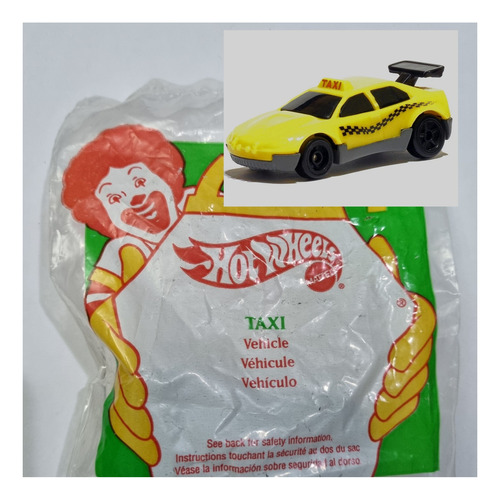 Hot Wheels Taxi Mcdonald's Año 1997