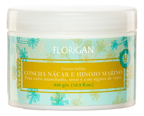 Crema Aclaradora Concha Nácar E Hinojo Marino 350grs. 