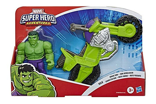 Super Hero Adventures Playskool Heroes Marvel Hulk Smash Tan