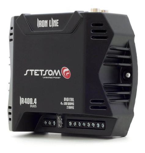 Modulo Stetsom Iron Line Ir 400.4 400w Rms 2 Ohms 4 Canais