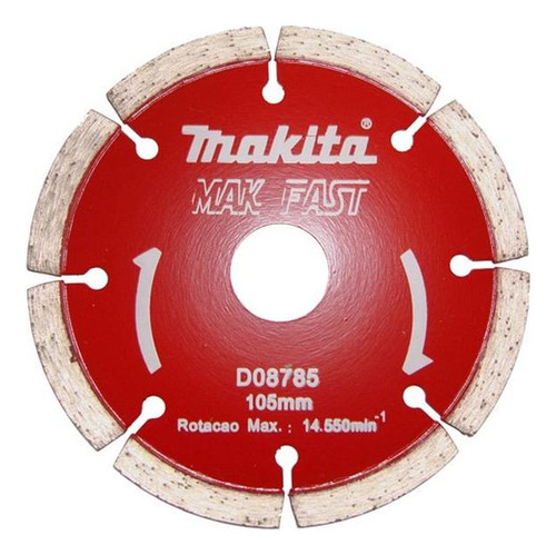 Disco Diamantado Makita Makfast Concreto 105mm  D-08785