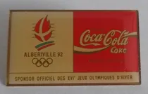 Comprar Coca Cola Pin Juegos Olimpicos Albertville Francia 1992