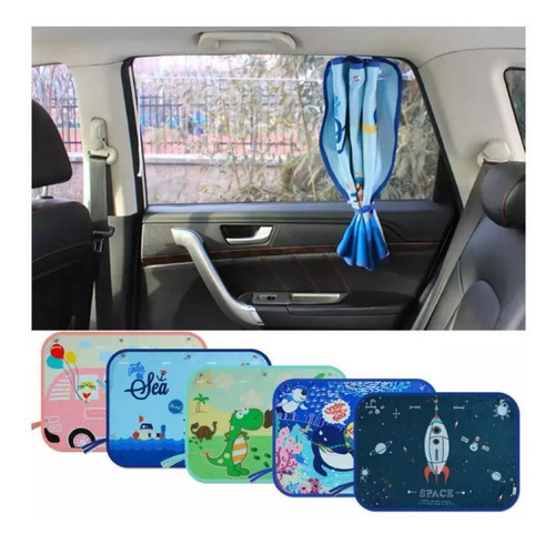 Parasol Quitasol Cortina Ventana Para Auto Y Coche De Niños 