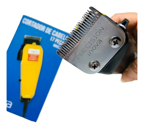 Aparador De Barba Inova Maq662 Cor Amarelo 110v/220v
