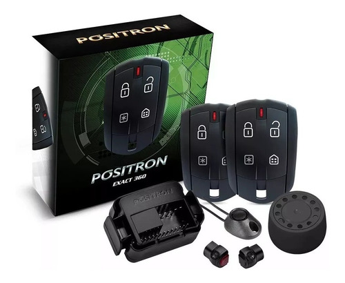 Alarma Pst Positron Cyber Ex360 + 2 Volumétricos + Cierre Ce