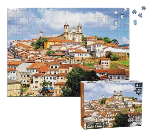 Jogo 3 Quebra Cabeça 1 Veneza, 1 Portugal E 1 Itália Puzzle