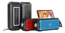 Imagen 1 del producto Parlante Solar Recargable Bluetooth, Radio , Lector Pendrive