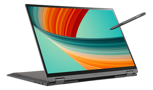 Laptop LG Gram 16 Pulgadas 2 En 1 Multi Touch Gris Flow