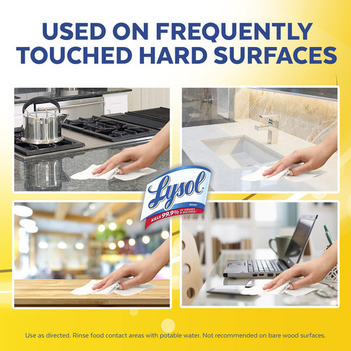 Toallitas Desinfectantes Lysol Multisurface Lemon Lime 35x3