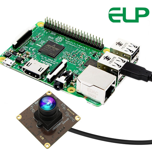 Cámara Usb Elp De 5mp Con Obturador Global Y 50 Fps Para Com