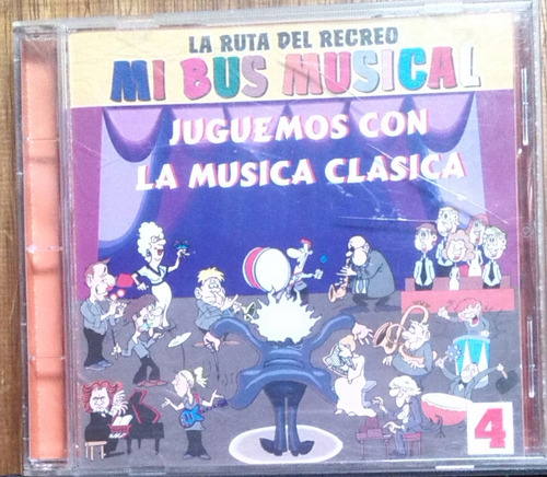 Cd La Ruta Del Recreo - Mi Bus Musical - Original