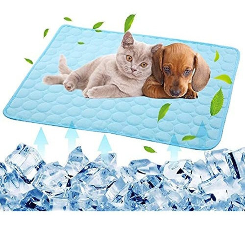 Colchoneta Auto-refrigerante Para Perros Almohadillas De Enf