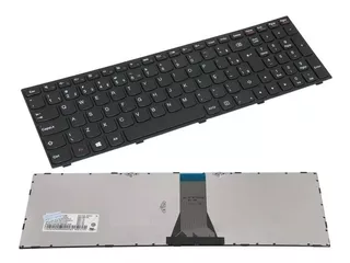 Teclado Para Notebook Lenovo G50-80 G50-70 B50-30 Br Com Ç