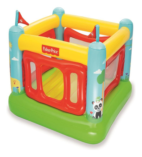 Castillo Saltador Inflable Animales Fisher Price 1.75x1.73x1