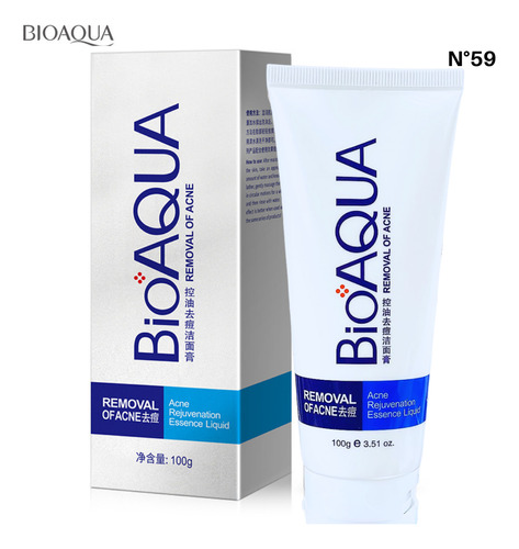 Limpiador Facial Anti Acné Original De Bioaqua