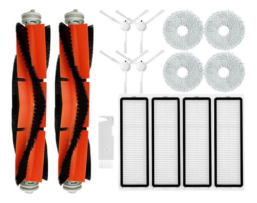 Cepillo Lateral Principal Para Xiaomi S10+/s10 Plus, Filtro