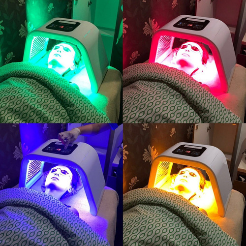 Imagen 10 de 10 de Cabina Led Corporal Mascara Pdt 7 Colores Terapia Facial Lum