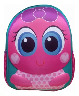 Mochila Backpack Kinder Neonato Distroller 3d Ruz