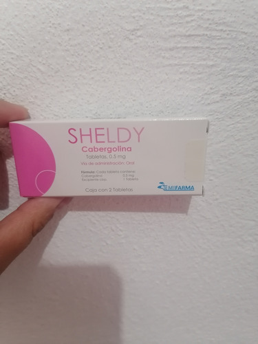 Cabergolina Tabletas De 0.5 Mg
