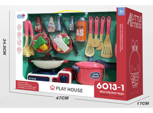 Juego De Elementos De Cocina Sonido Y Luz