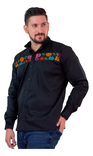 Camisas tipicas online mexicanas hombre