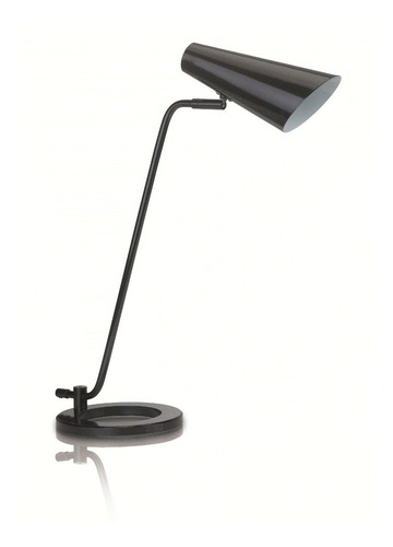 Imagen 1 de 3 de Lampara De Escritorio Philips Ben Negra Nexo