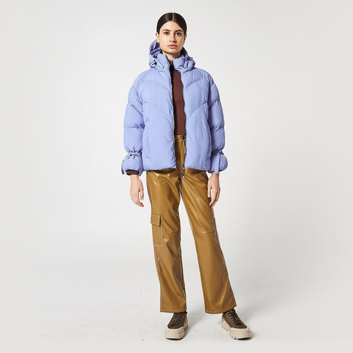 Campera Puffer Stellar Purple
