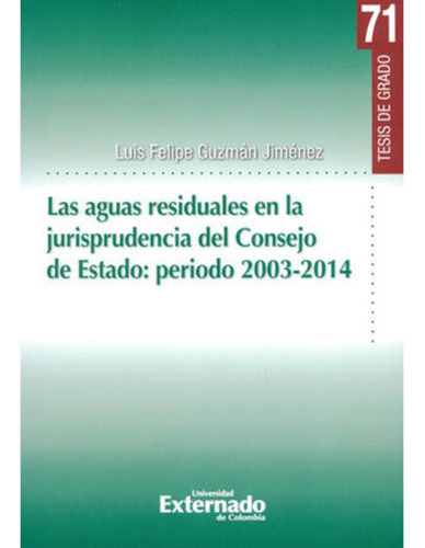 Libro- Aguas Residuales En La Jurisprudencia Del Consejo De