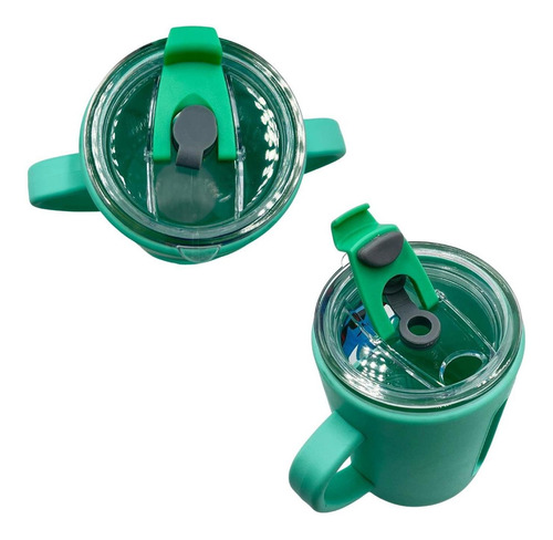 Imagen 3 de 7 de Taza Con Bombilla Diseño De Conejo 250 Ml