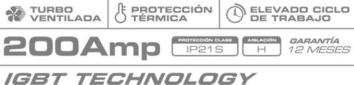 Soldadora Daihatsu S21-200m Mini Inverter Mma 200a