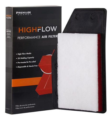 Highflow Pa99111x, Alto Flujo, Filtro De Aire De Motor ...