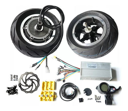 Kit Motor Rueda Cubo Para Bicicleta Electrica Scooter