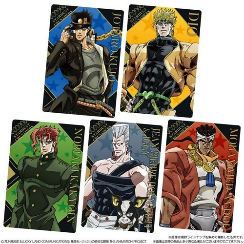 Imagen 8 de 10 de Jojo's Bizarre Adventure The Animation Special Bandai Wafer