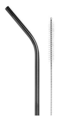 Jg Canudo E Escova Re Use 2 Pcs 21 Cm Pt