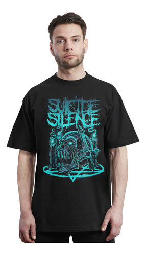 Suicide Silence - Skull - Deathcore - Polera