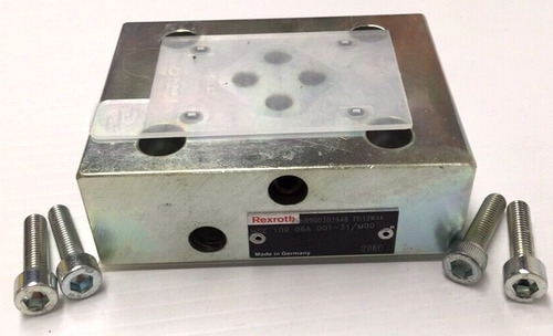 Rexroth R900303948 Adapter Plate Hse 10b 06a 001-31/m00 Ccb