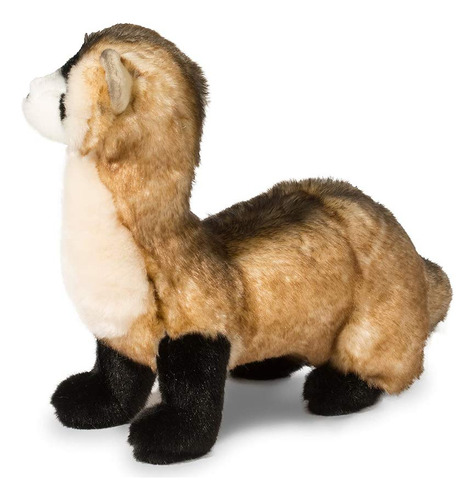 Peluche Douglas Vince Con Patas Negras, 25 Cm