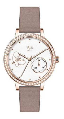 Reloj De Mujer V1969- 1121-1 Oro Rosa 