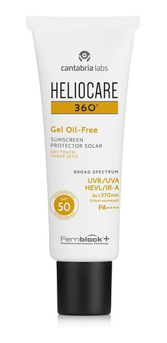 Bloqueador Solar Heliocare 360º Gel Oil - Free Spf 50 - 50ml