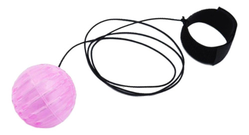 Faixa De Pulso Bola Pulseira Brinquedo Piscando Dedo Rosa