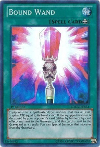 Vara Atada Super Raro Yugioh