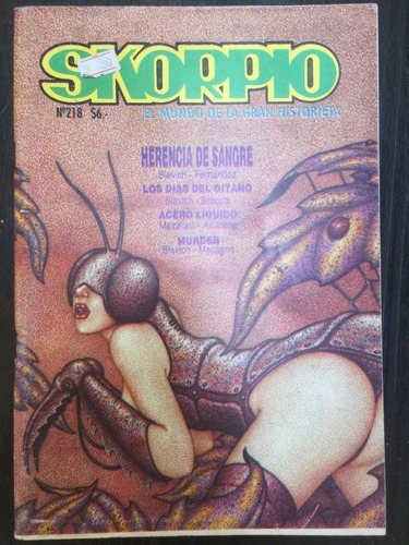 Revista Skorpio N° 218 - Historieta - 1994