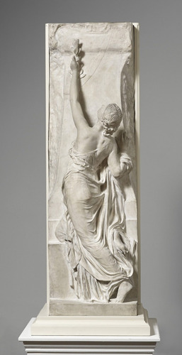 Imagen 2 de 4 de Cuadro: Jules Lavee La Jeunesse - Escultura Henri Chapu