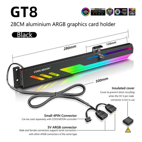 Soporte De Tarjeta Gráfica Gpu De Aleación De Aluminio