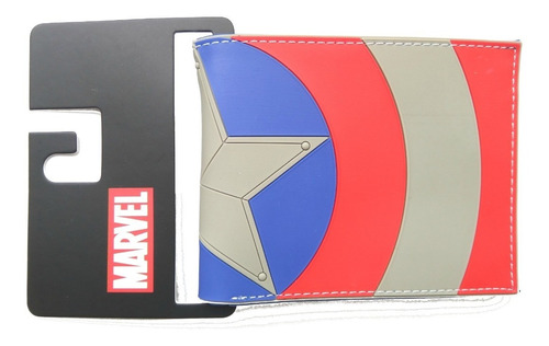 Billetera Hombre Capitán América Pvc