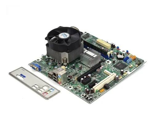 Combo Board Hp + Procesador Core 2 Quad Q8200 (Usado)
